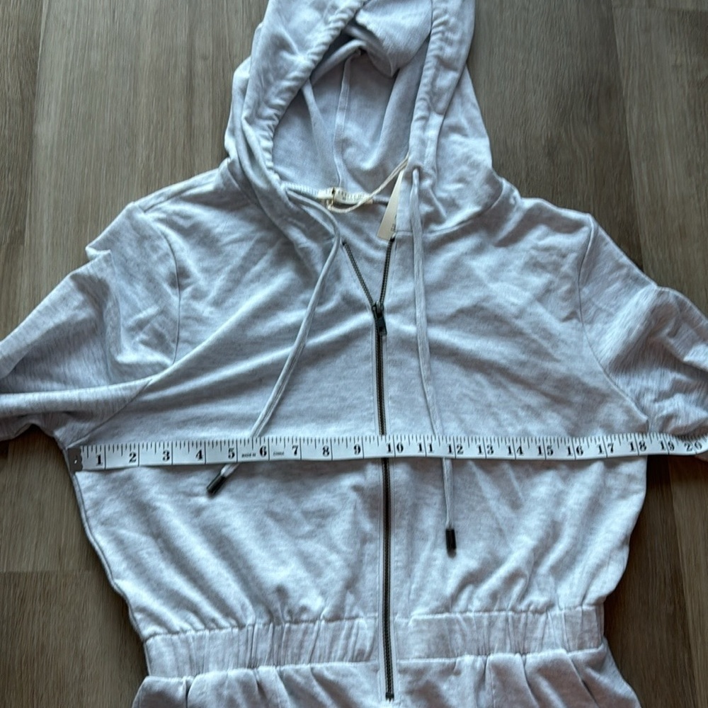 Lovestitch Heather Gray Jumpsuit sz M - Picture 8 of 11